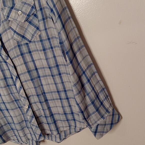 Rails Women's Small Kendra Cotton Gauze plaid button down. Comfy,Farmercore. - Picture 4 of 7